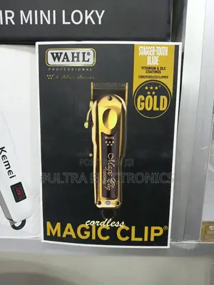 Wahl Professional 5-Star Gold Cordless Magic Clip Hair Clipper.