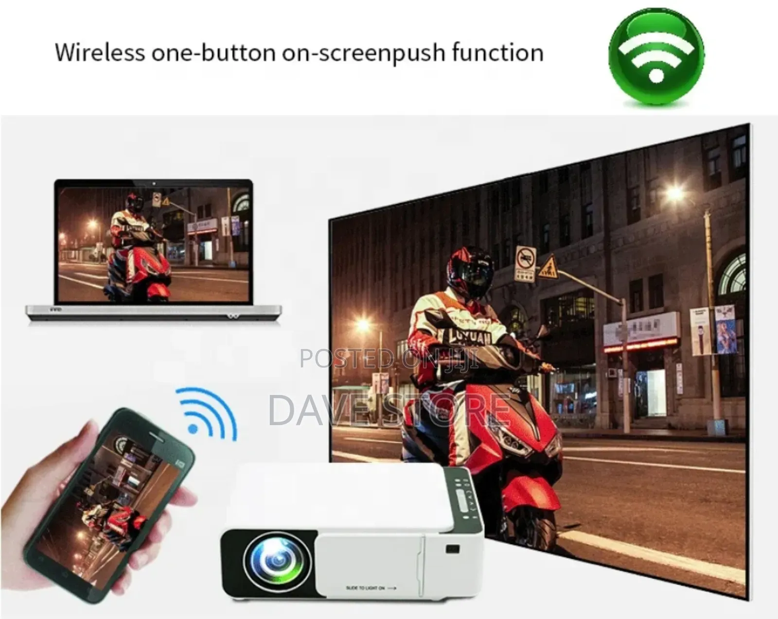 The Borrego Mini Led Projector
