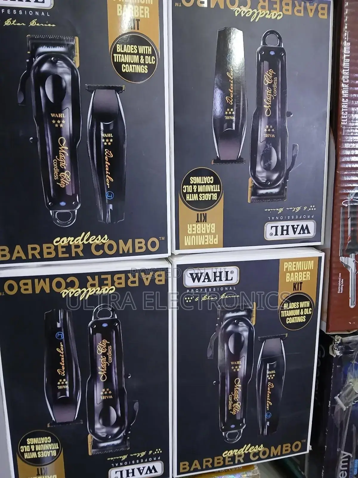 የፀጉር ማሽን Wahl Professional 5-Star Cordless Barber Combo,Which Includes