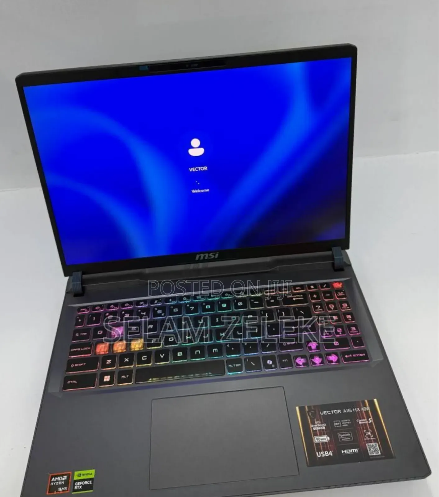 New Laptop 32GB AMD Ryzen 9 SSD 1T