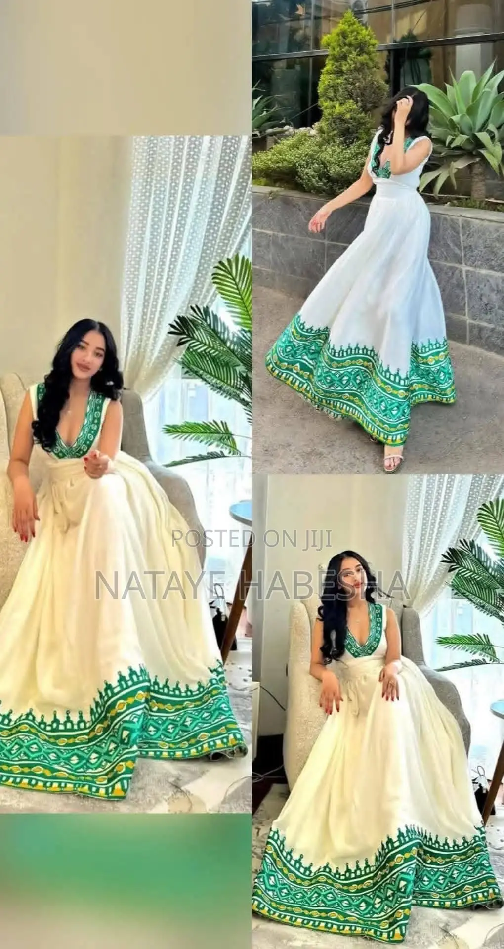 Chiffon ሽፎን የሀበሻ ቀሚስ Habesha Kemis Yehabesha Libs የሐበሻ ልብስ Traditional