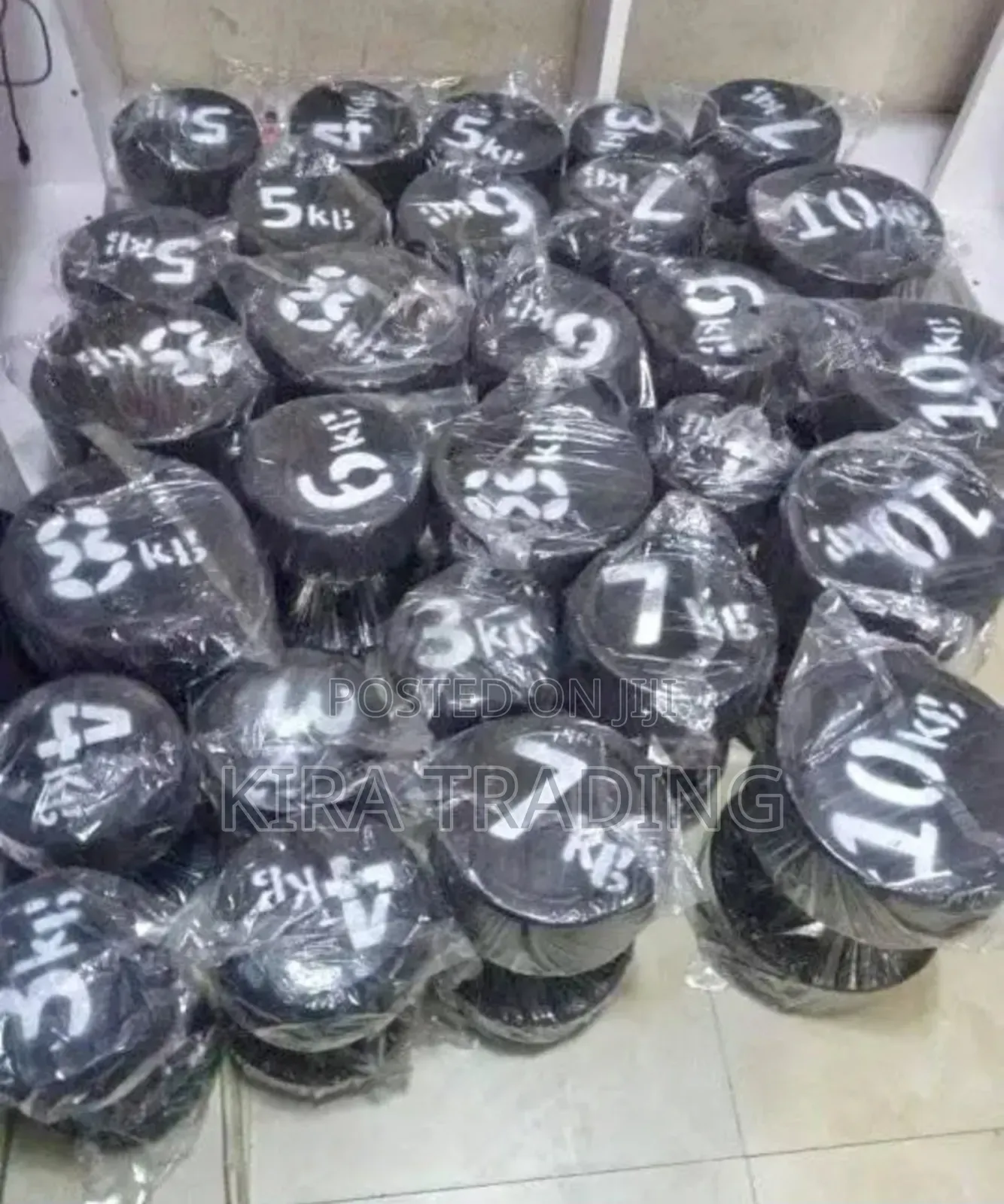 Ethio Made Chemical Concrete Dumbbell