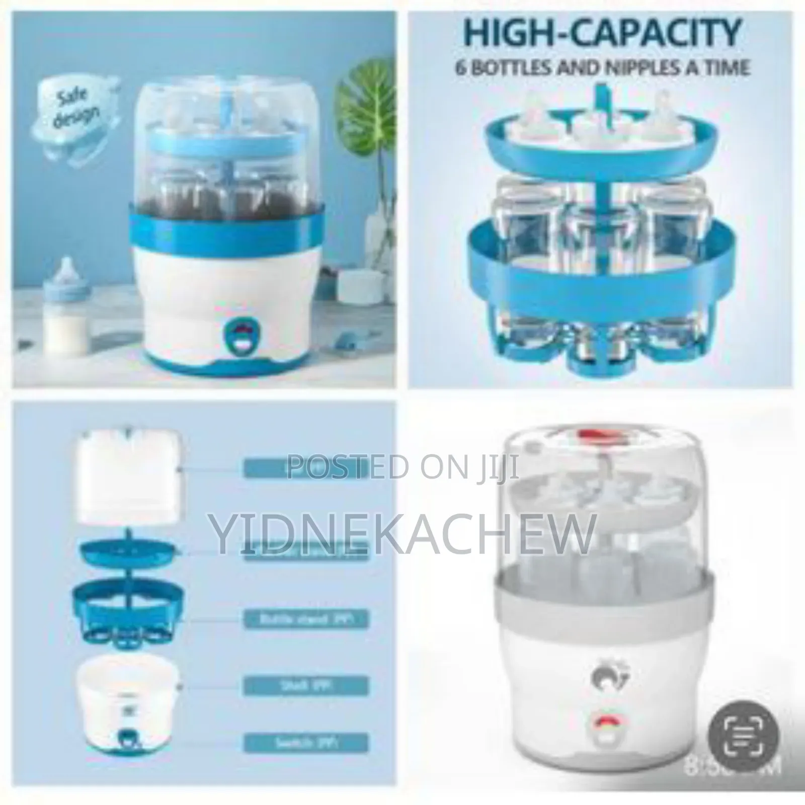 Baby Warmer Sterilizer(የልጆች ጡጦ መቀቀያና ወተት ማሞቂያ)
