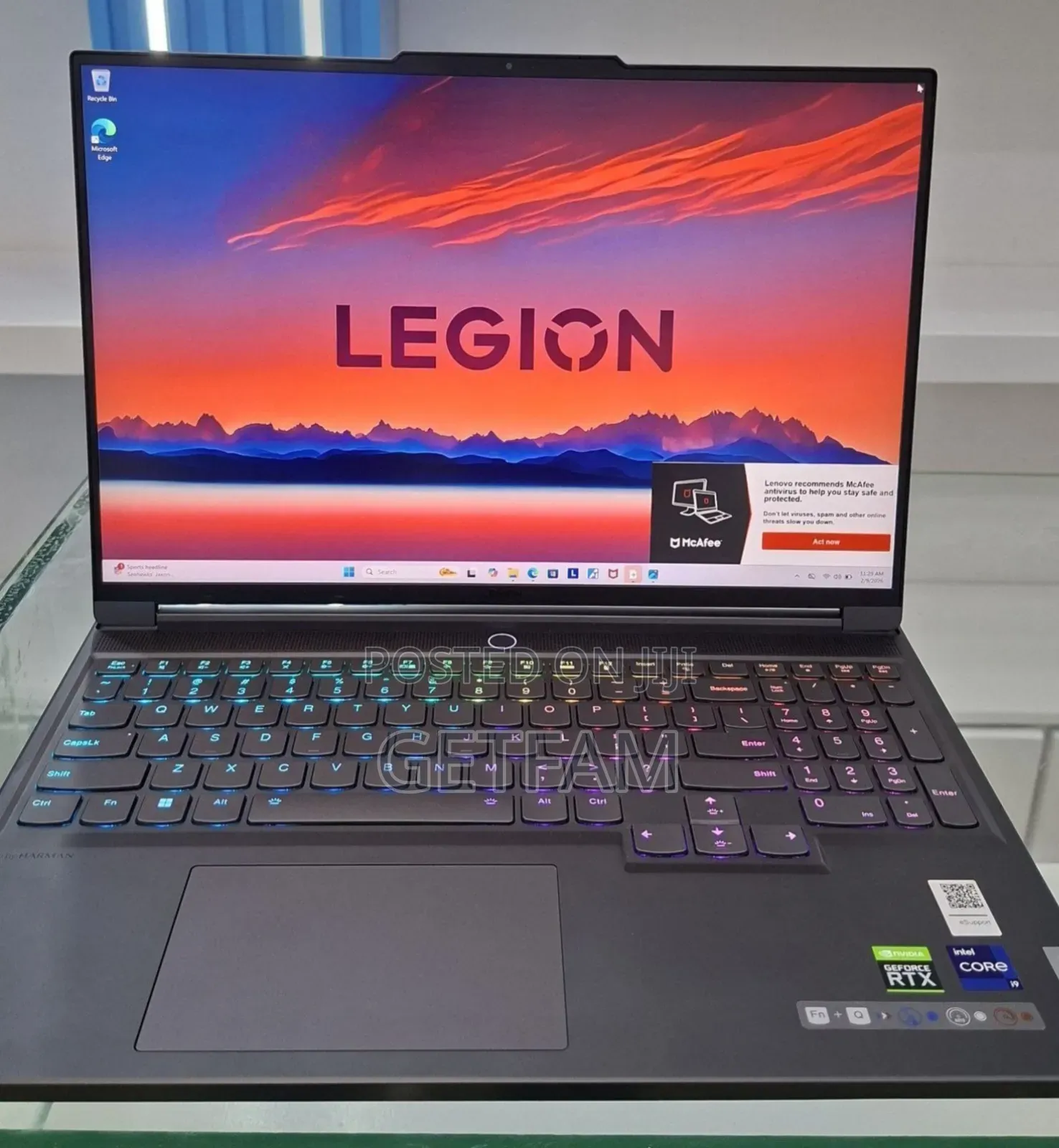 New Laptop Lenovo Legion 5 16GB Nvidia SSD 1T