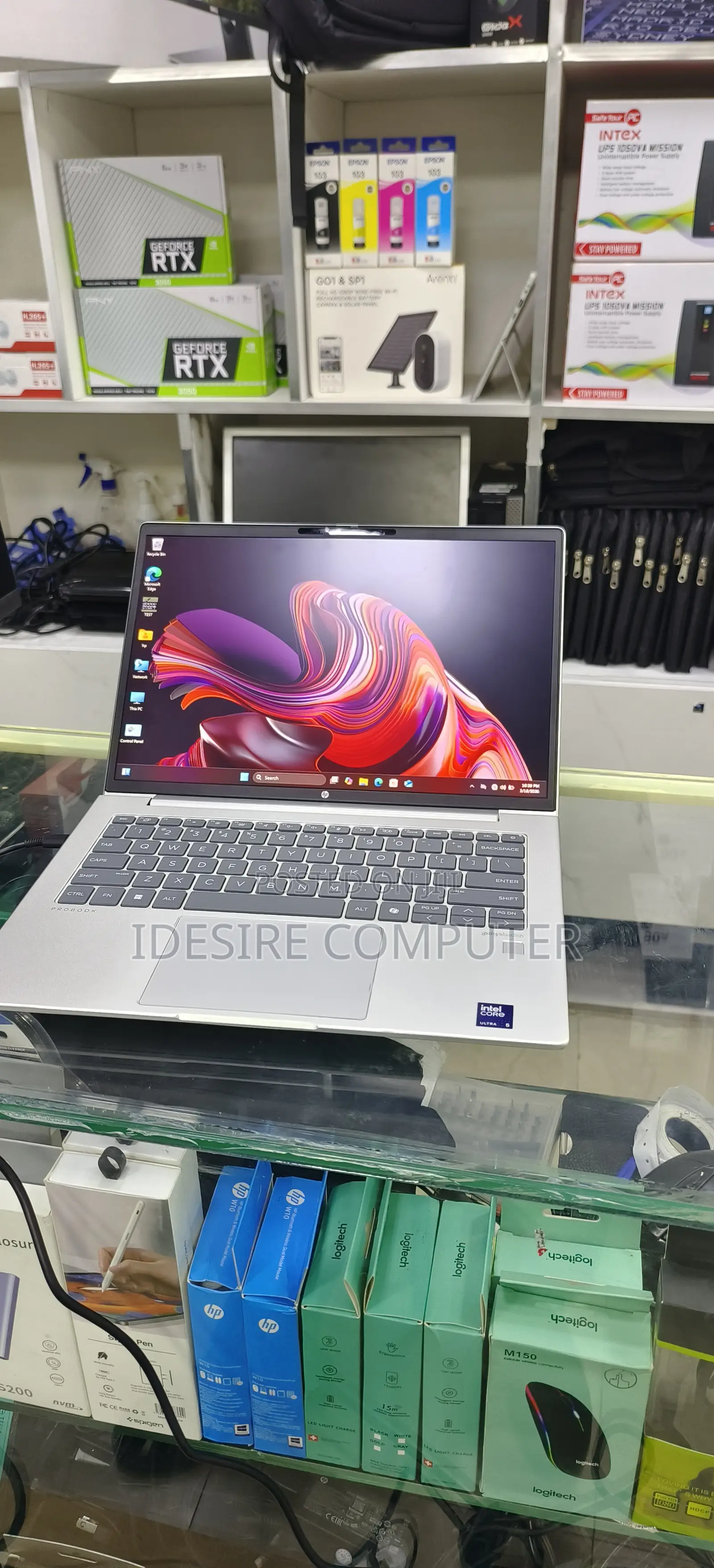 New Laptop HP ProBook 440 G10 8GB Intel Core Ultra 5 SSD 512GB