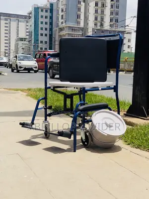 Kosmocare Prime Powder Coated Commode Wheelchair