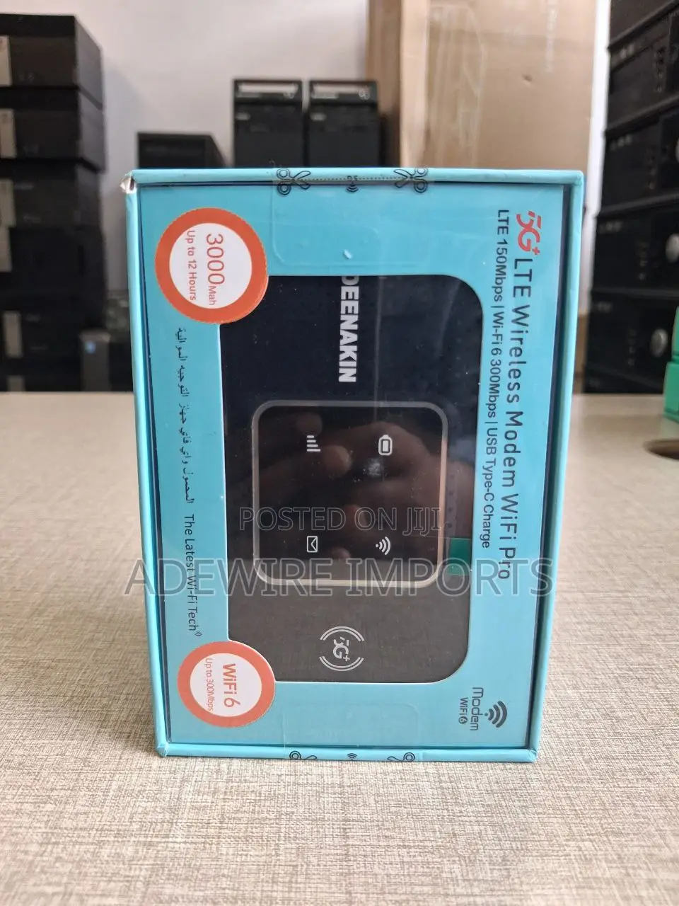Lte Pro 3000 Mah Wifi Modem With Vat