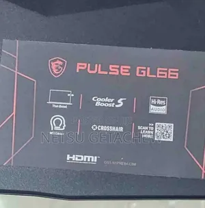 New Laptop MSI Pulse GL66 16GB Intel Core i7 SSD 512GB