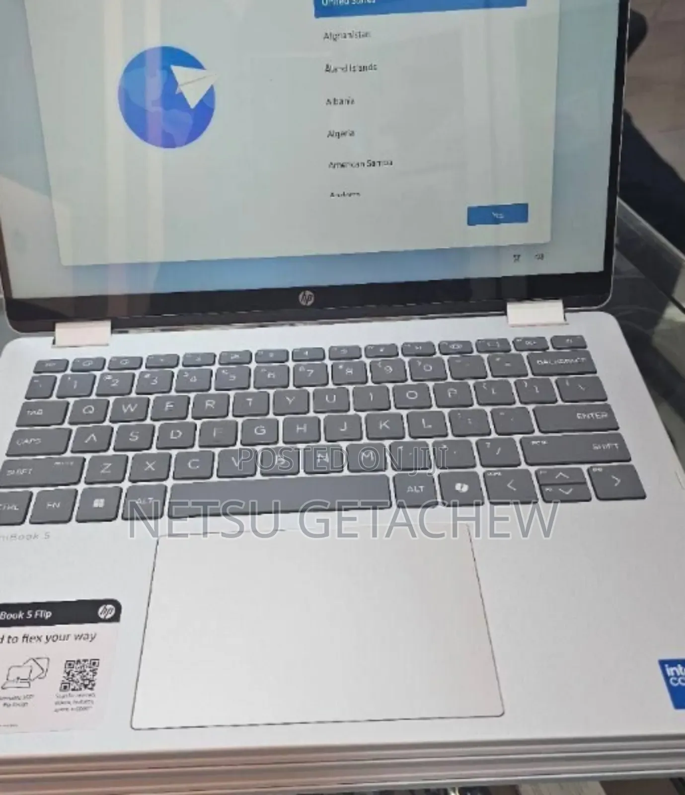 New Laptop HP OmniBook 5 Flip 16GB Intel Core i7 SSD 512GB
