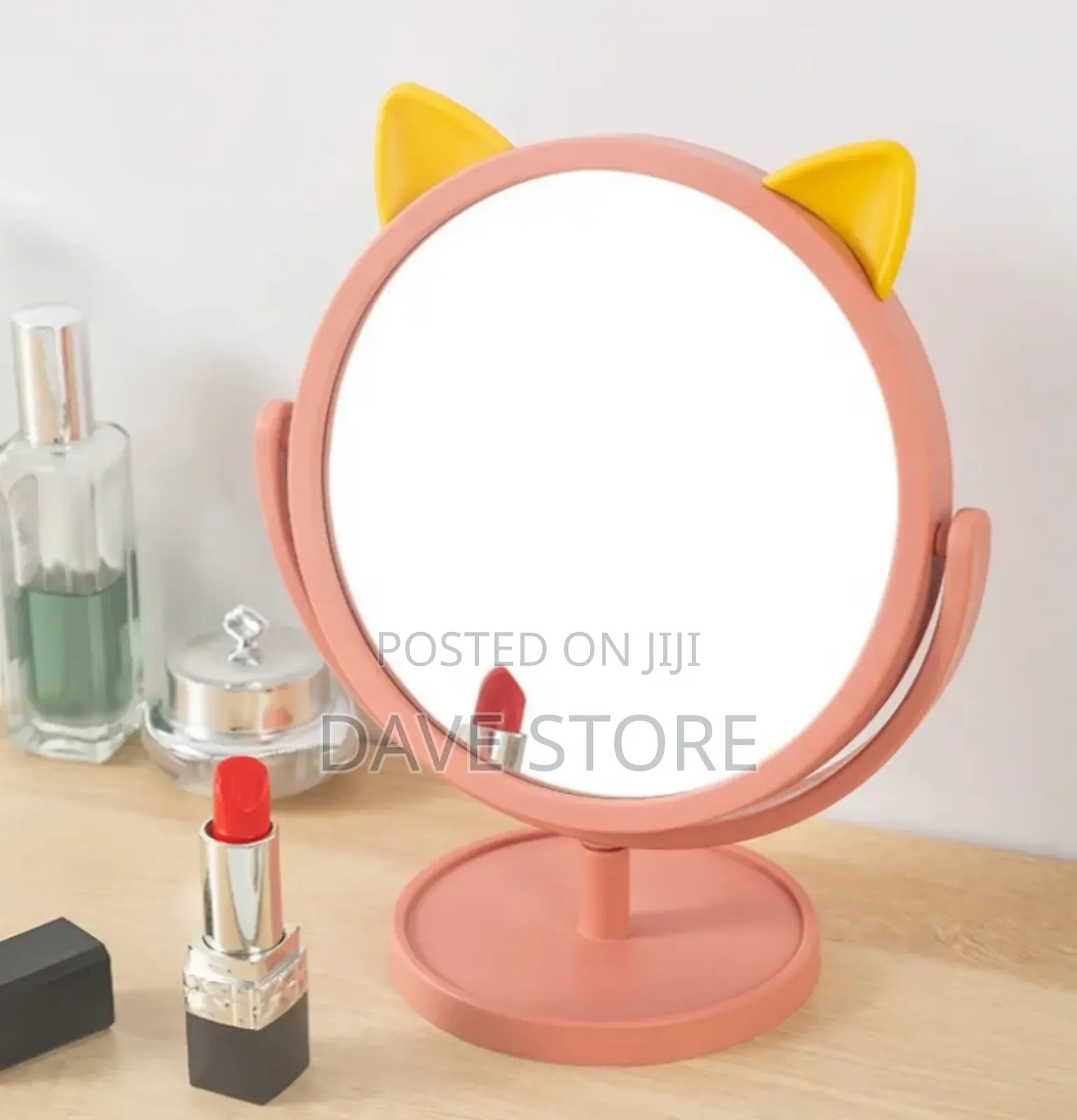 Portable Rotating Tabletop Mirror