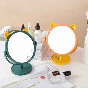 Portable Rotating Tabletop Mirror