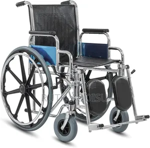 Kosmocare Metal Calf Support and Elevating Footrest Comfy Wheelchair