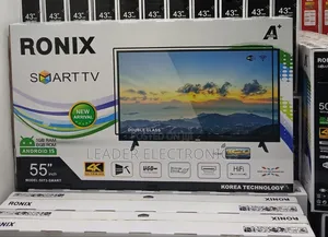 Ronix Tv 55′′ Smart Android Tv – Ultra Hd Android 15 Double Glass