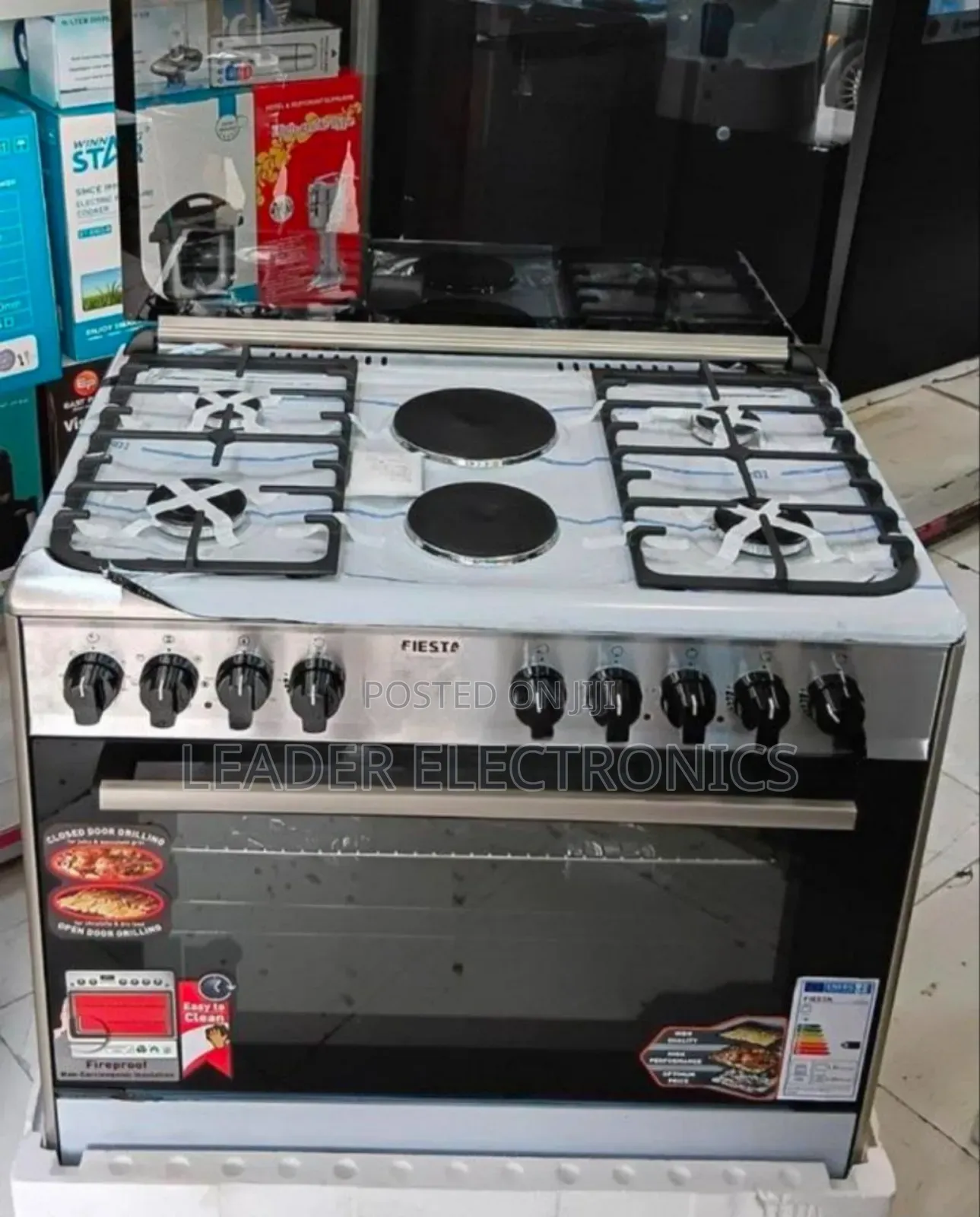 Fiesta Freestanding Oven 60×90 – Large Capacity Cooker