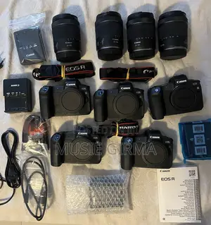 New Canon R With Silver Lens From Germany