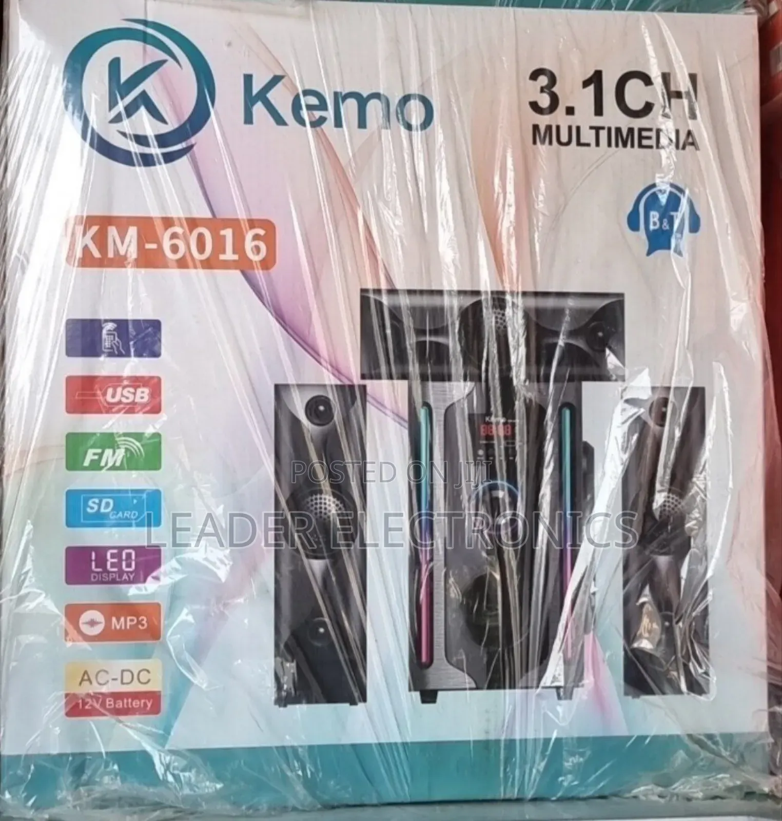 Kemo 3.1ch Multimedia Speaker – Powerful Sound System