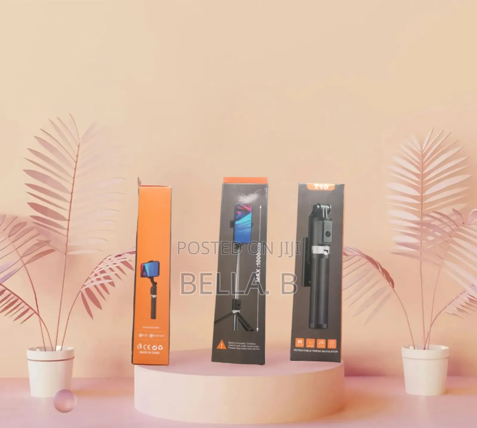 T10 Tripod Selfie Stick- Go Hands-Free.