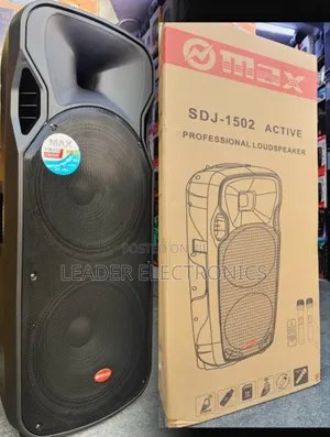 Max Professional Loudspeaker – Powerful Pa Sound System