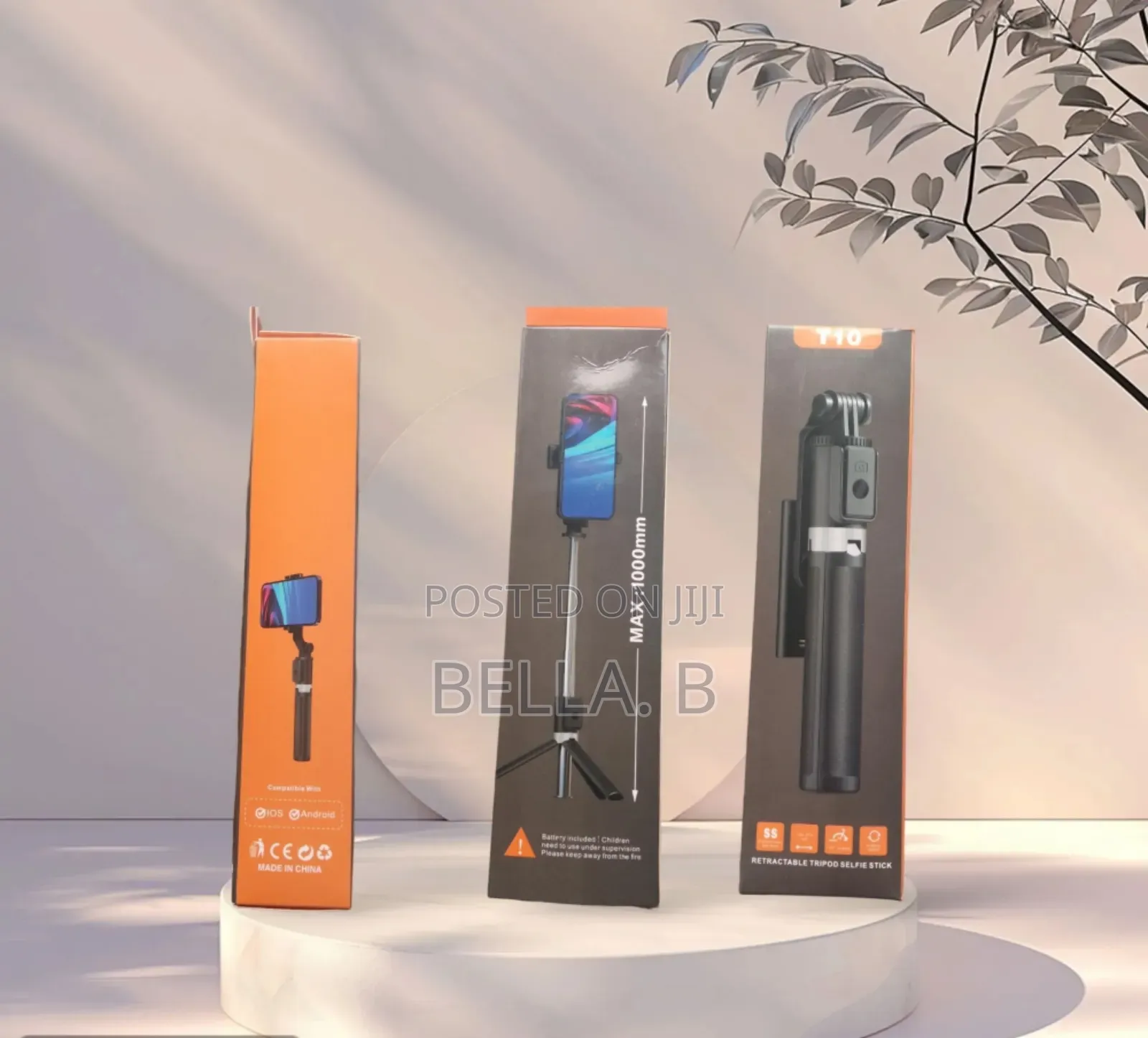 T10 Tripod Selfie Stick - For Perfect Group Photos.
