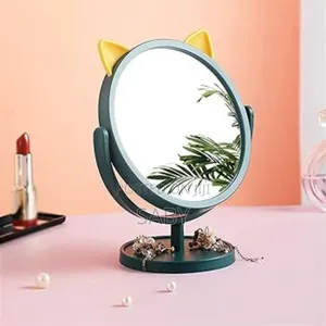 Portable Rotating Tabletop Mirror