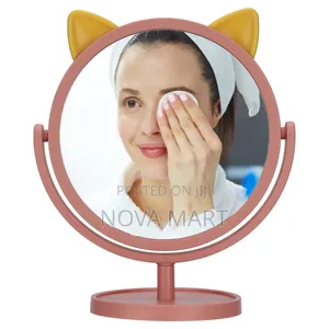 Portable Rotating Tabletop Mirror
