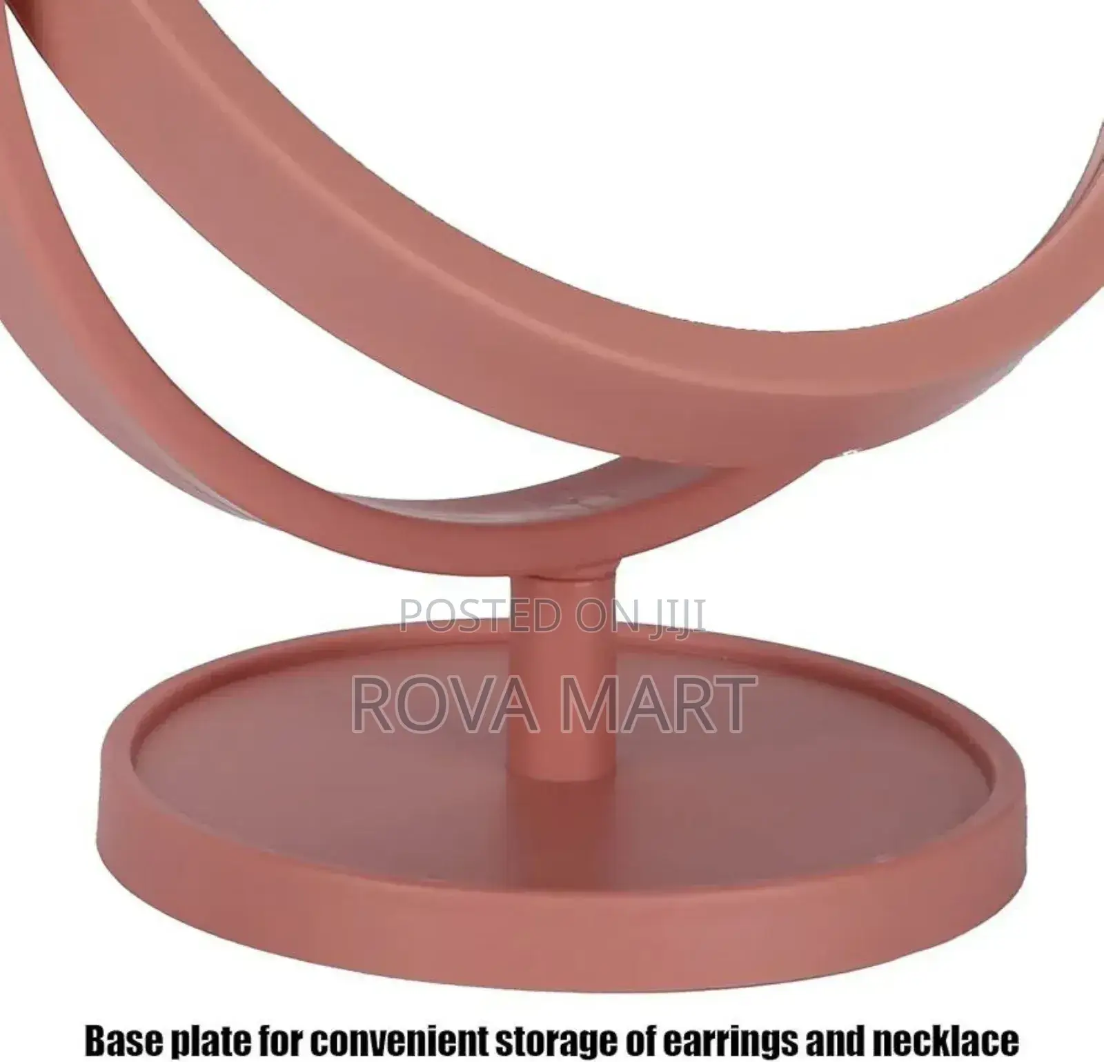 Portable Rotating Tabletop Mirror
