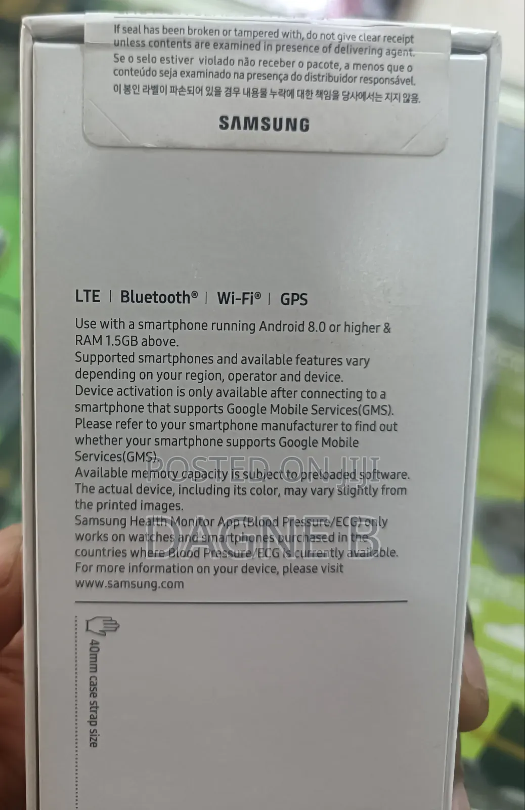 The Samsung Galaxy Watch5 (Lte)