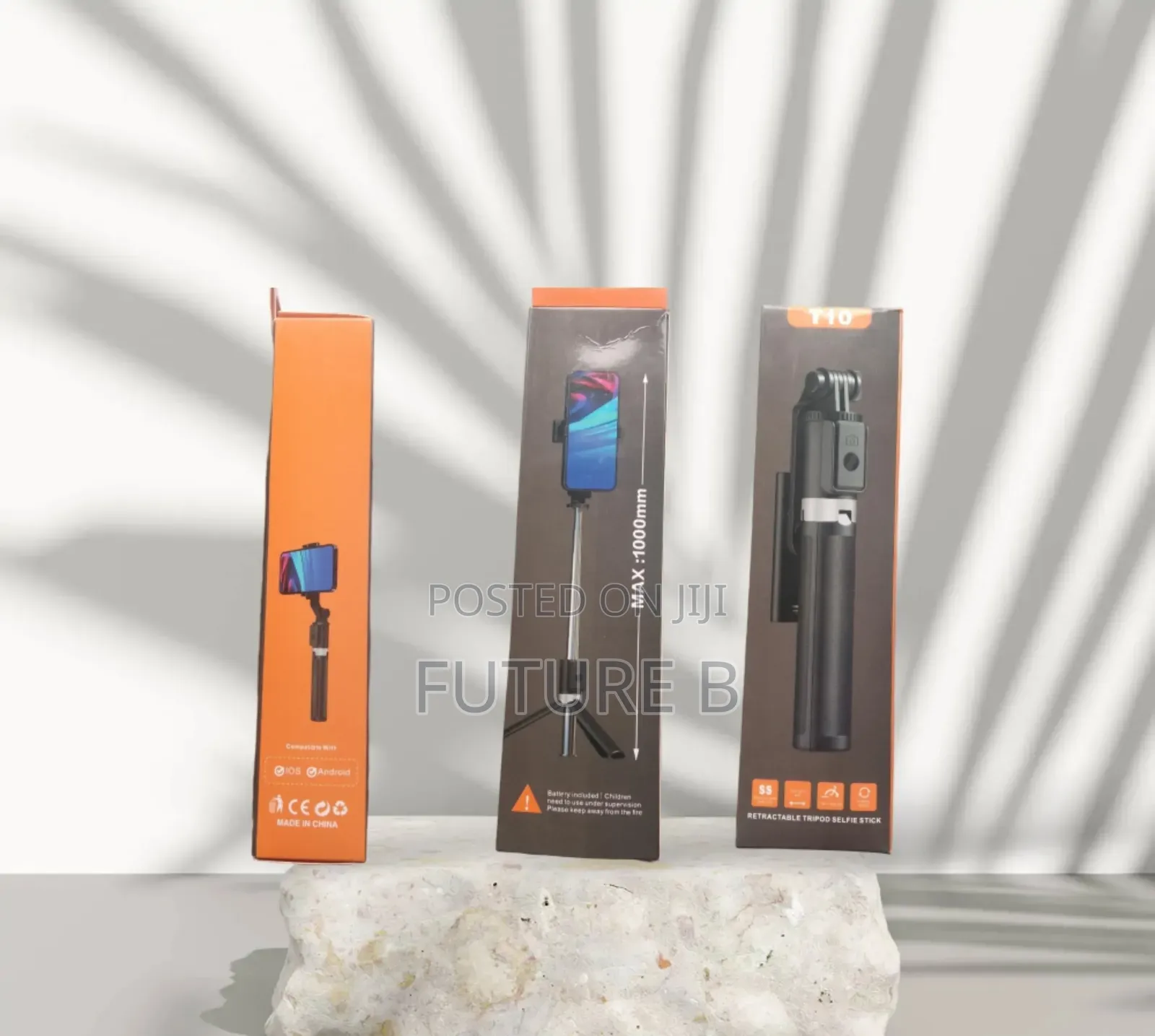 T10 Tripod Selfie Stick - Easy Setup, Instant Results.