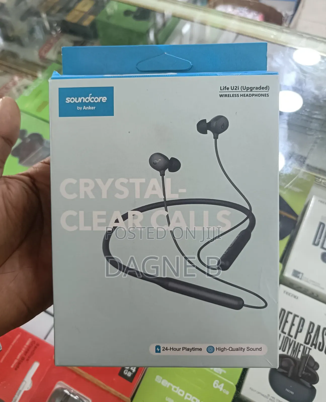 Soundcore by Anker Life U2i Wireless Neckband Headphones