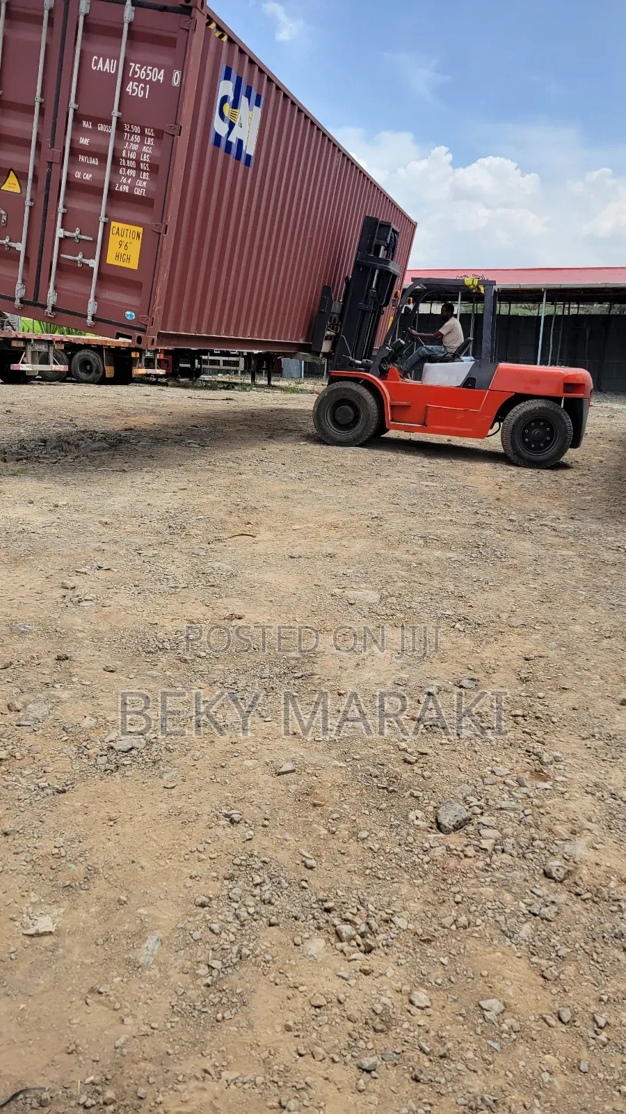 Fork Lift Crane