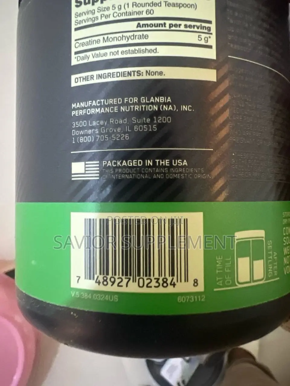Micronised Creatine Powder