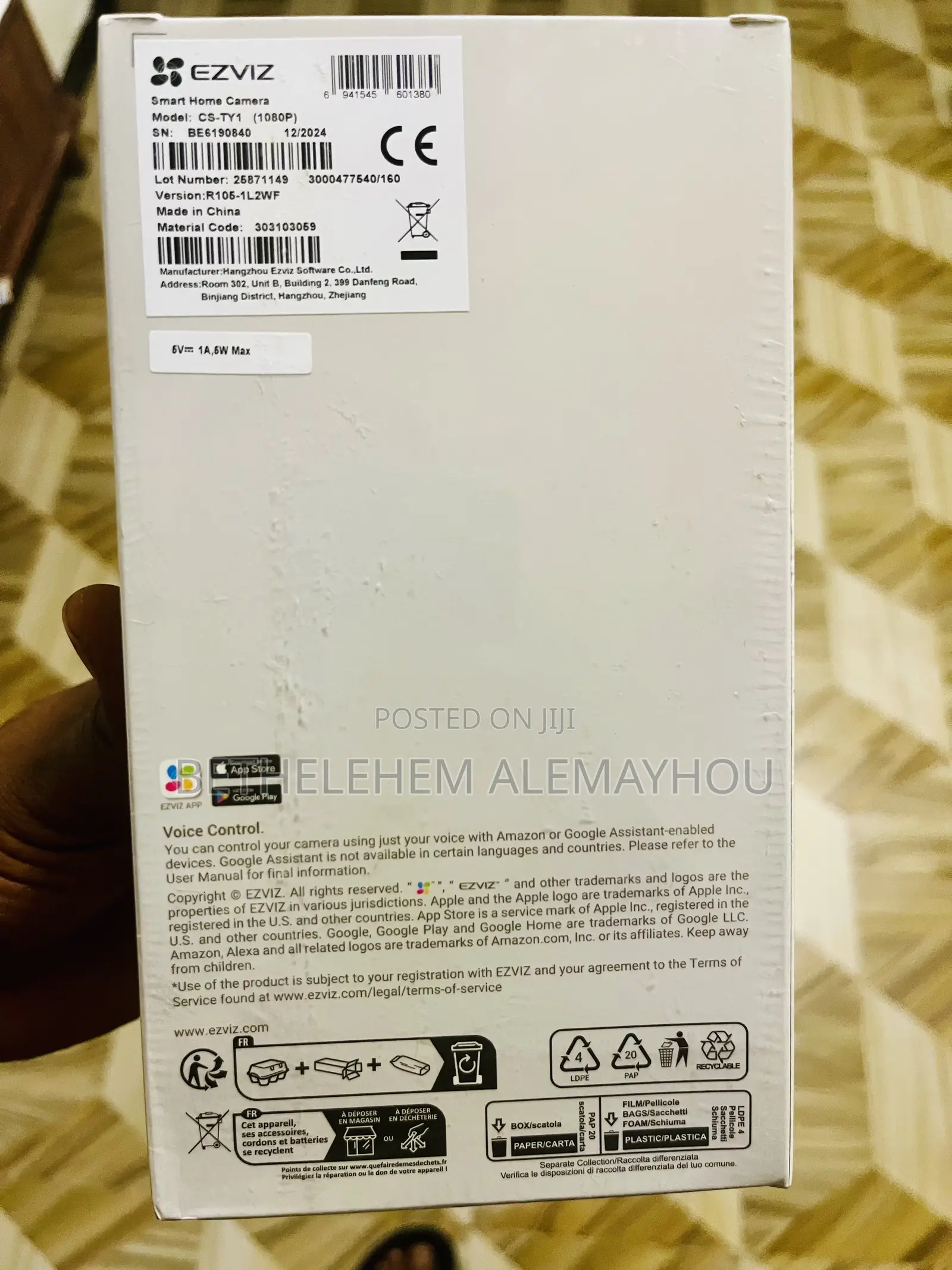 Eziviz Ty1 Pro