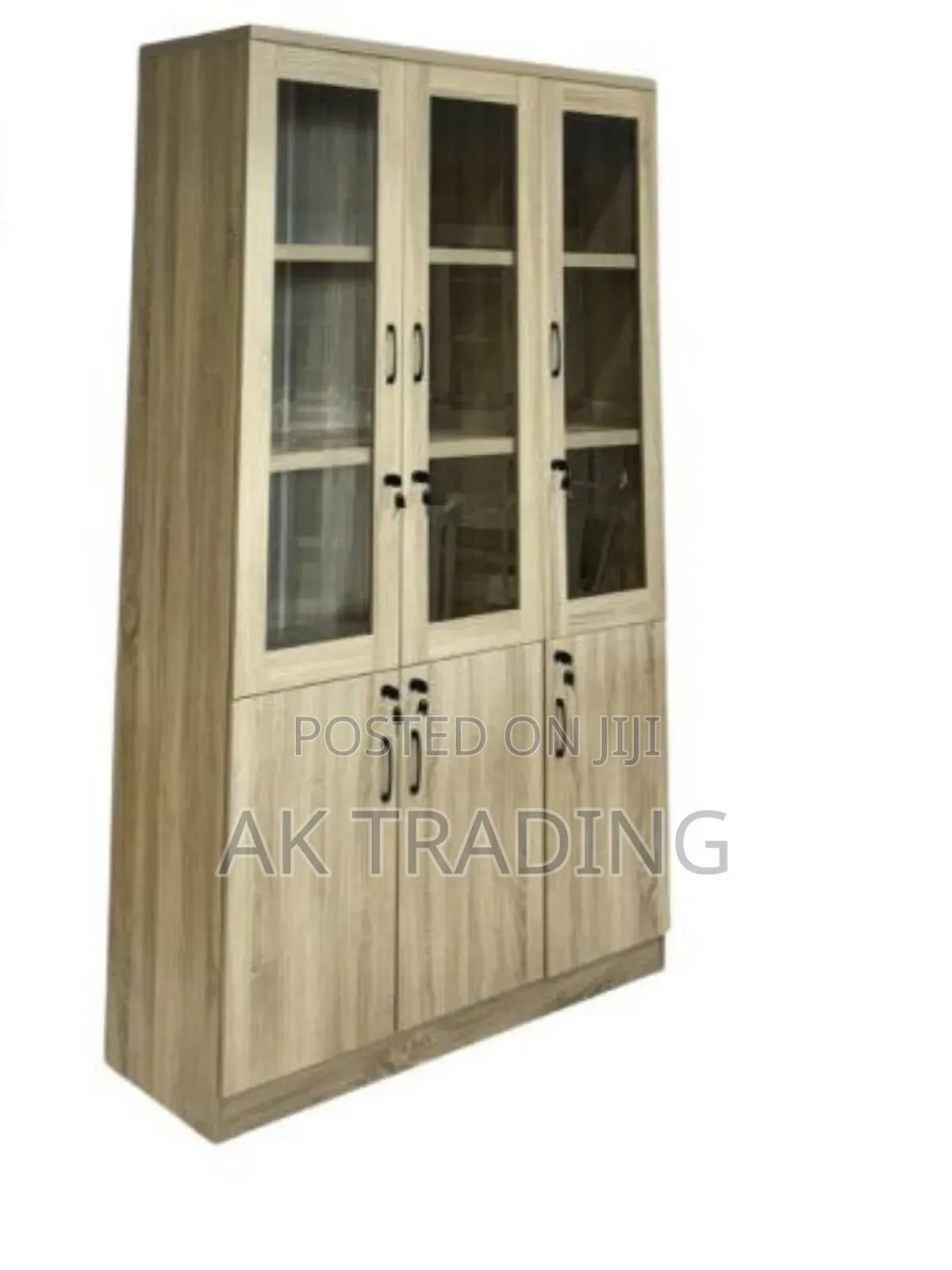 Full Imported MDF 3 Door Shelving