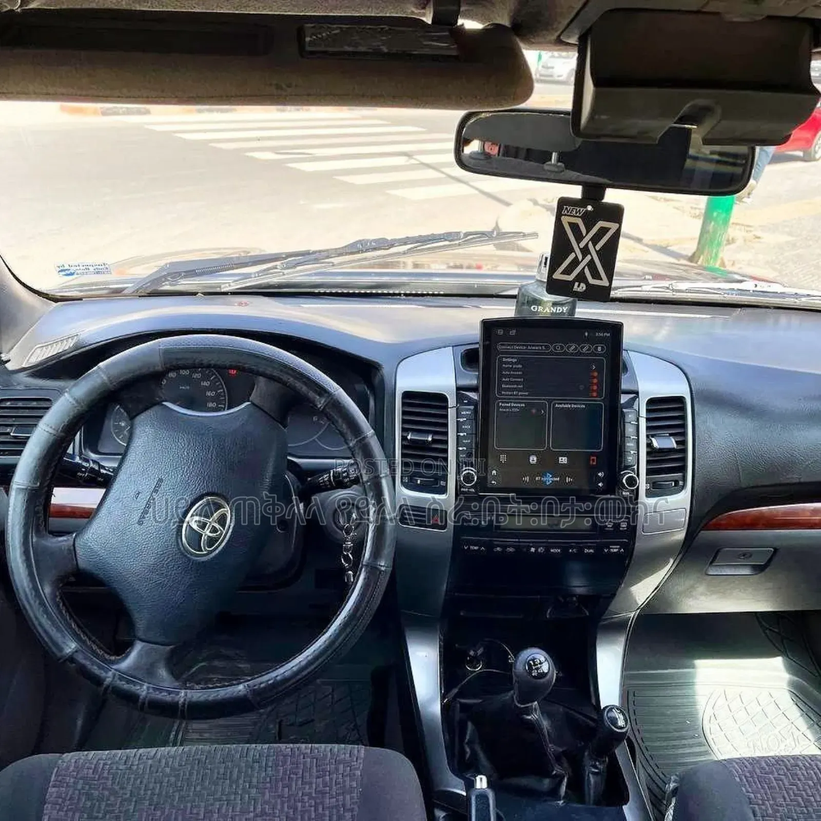 Toyota Land Cruiser Prado 2004 Matt Black