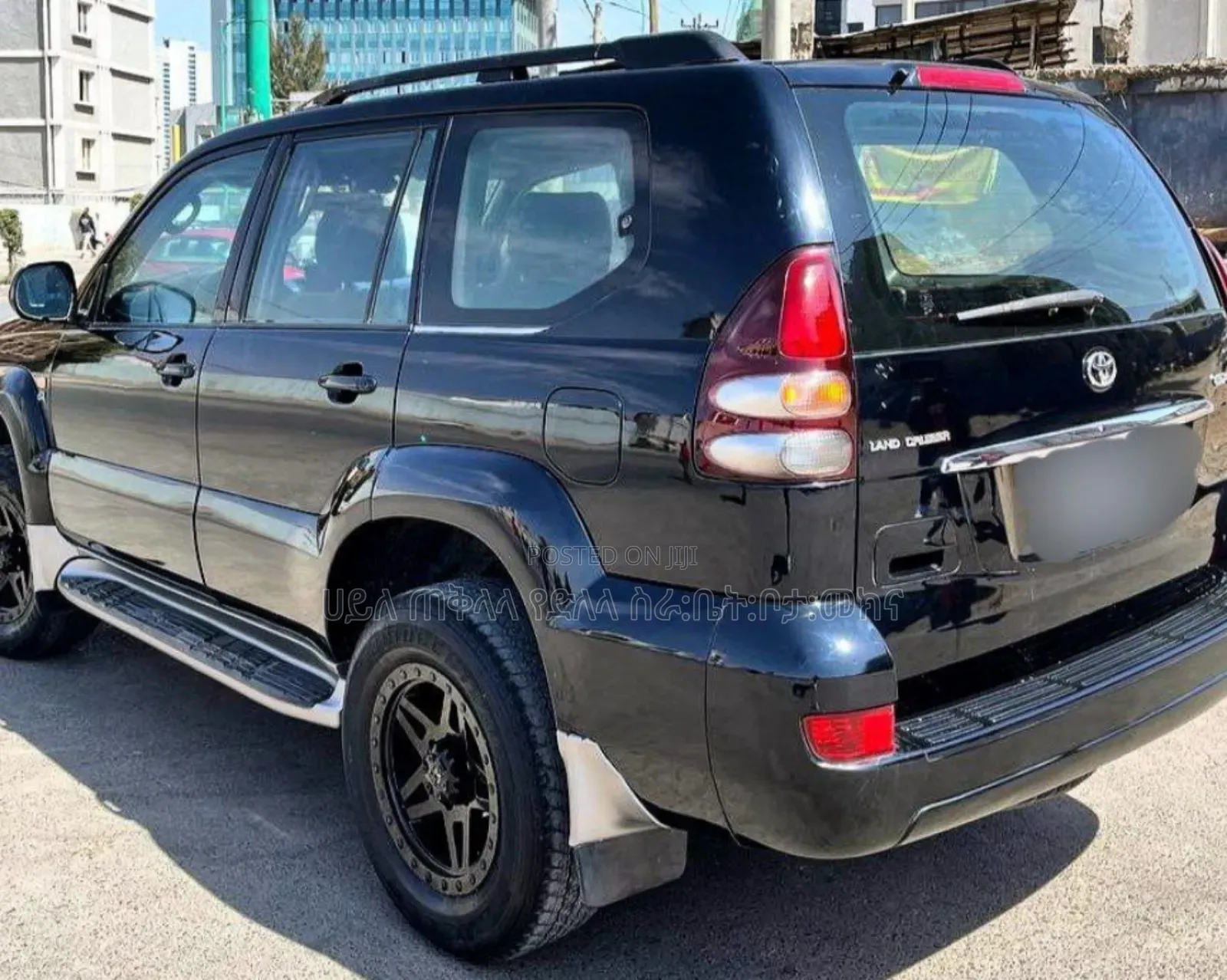 Toyota Land Cruiser Prado 2004 Matt Black