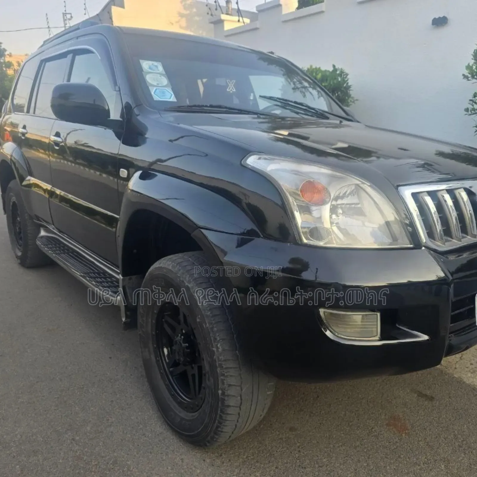 Toyota Land Cruiser Prado 2004 Matt Black