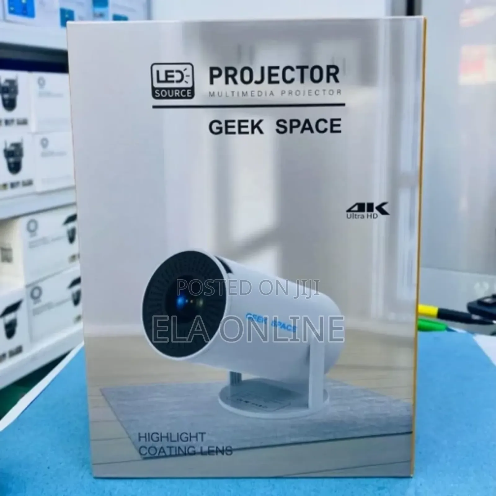 Geek Space Hy300 Multimedia Projector, Also Known Smart Projector