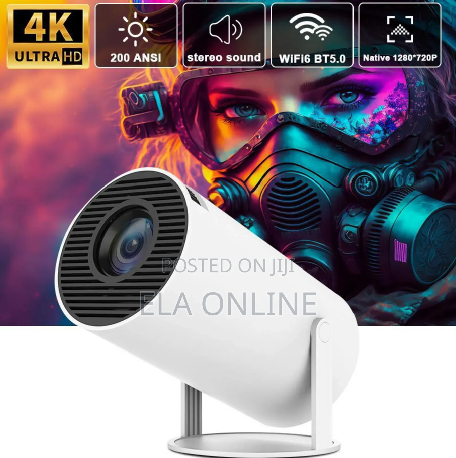 Projector Take Any Way 180° and Perfect Focus Contact Us
