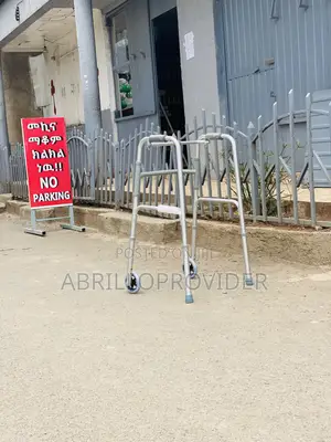 MSMT Lightweight Rolling Walker One-Button Folding Wheel Walker