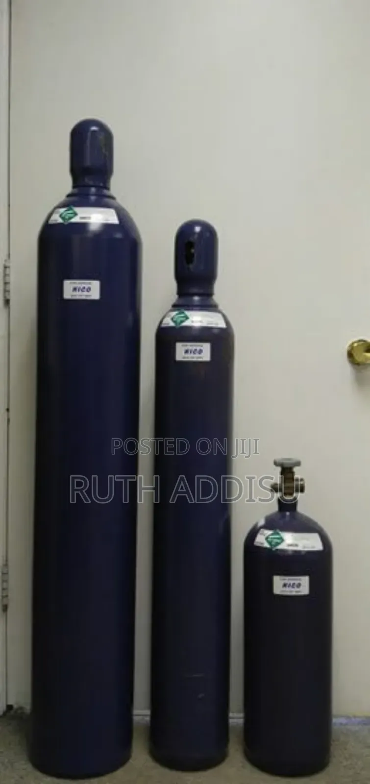 Medical Oxygen Cylinder Tank Filled Brand New With All Litters Availab