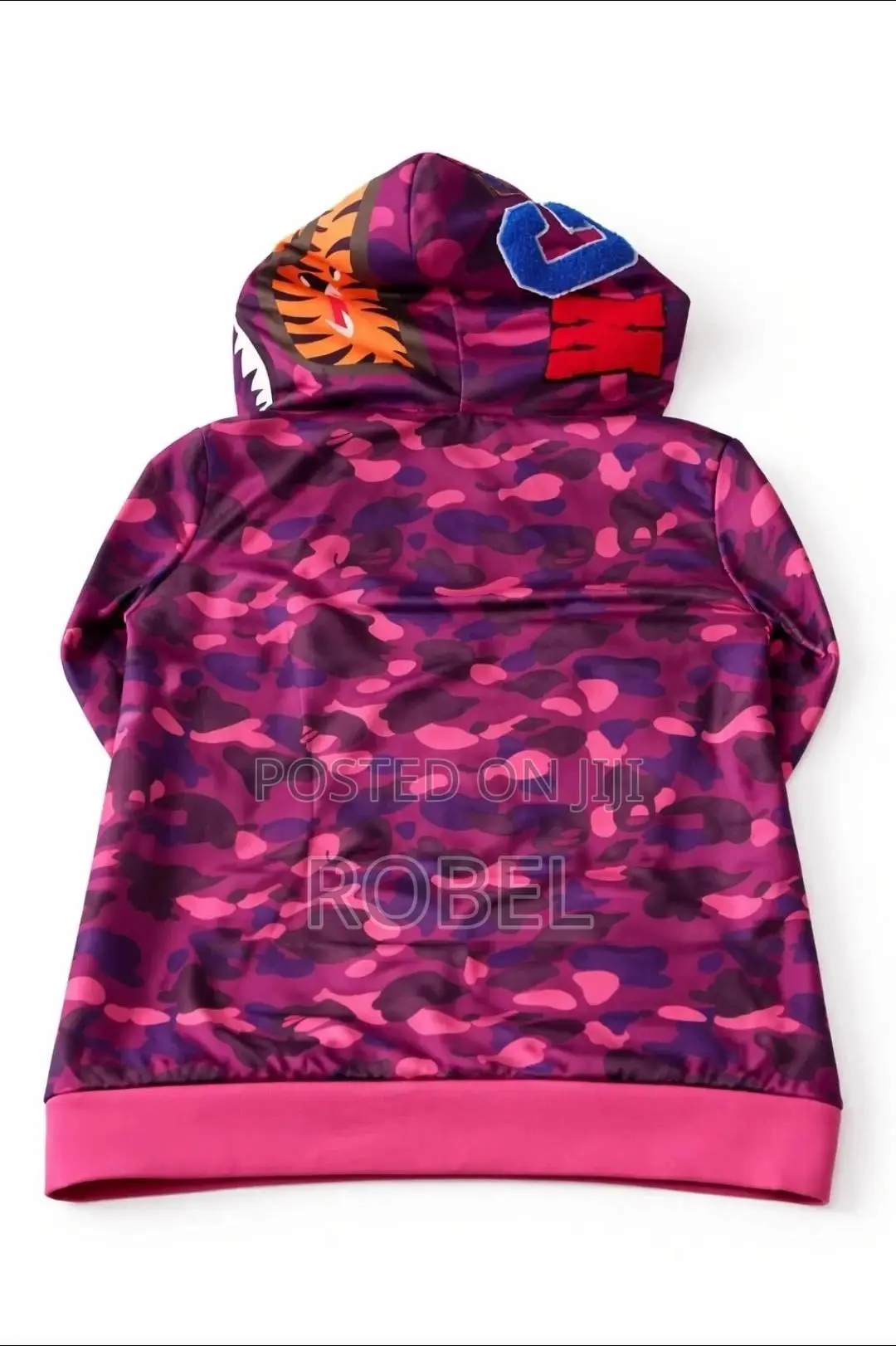 Purple Bape Shark Hoodie