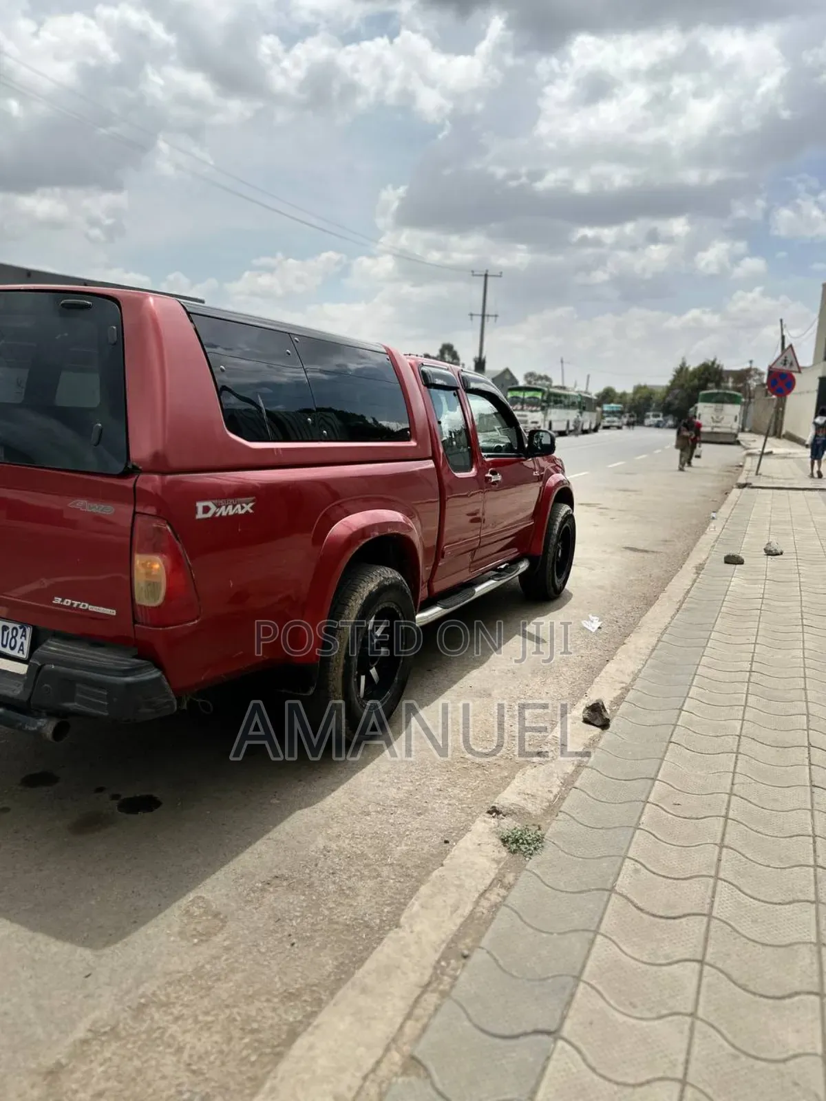 Isuzu D-MAX 2007 Red