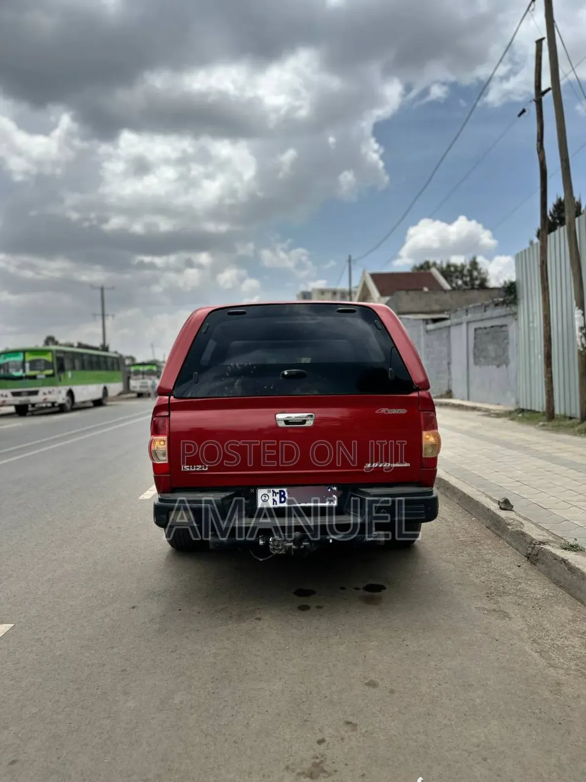 Isuzu D-MAX 2007 Red