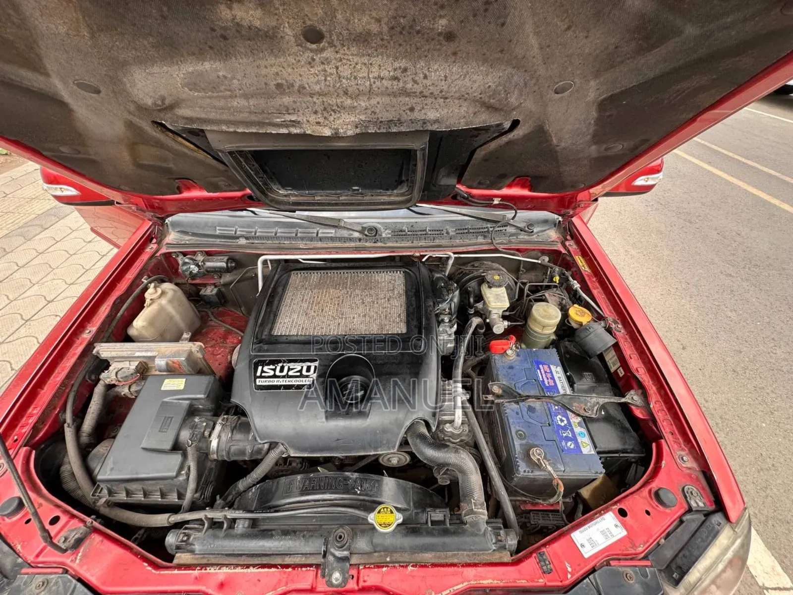 Isuzu D-MAX 2007 Red