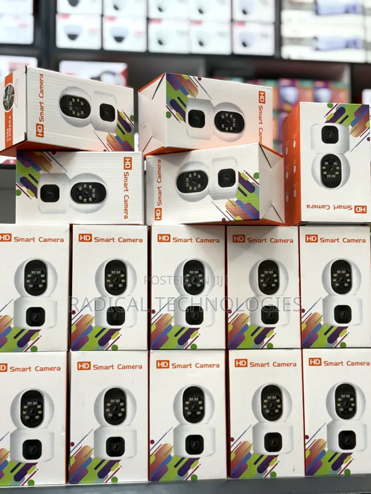 Dual Lens 360° Hd Smart Full Hd Security Camera