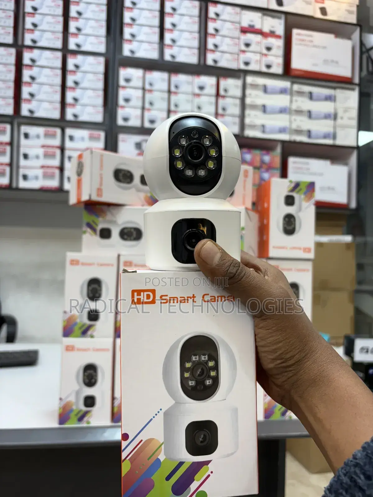 Dual Lens 360° Hd Smart Full Hd Security Camera