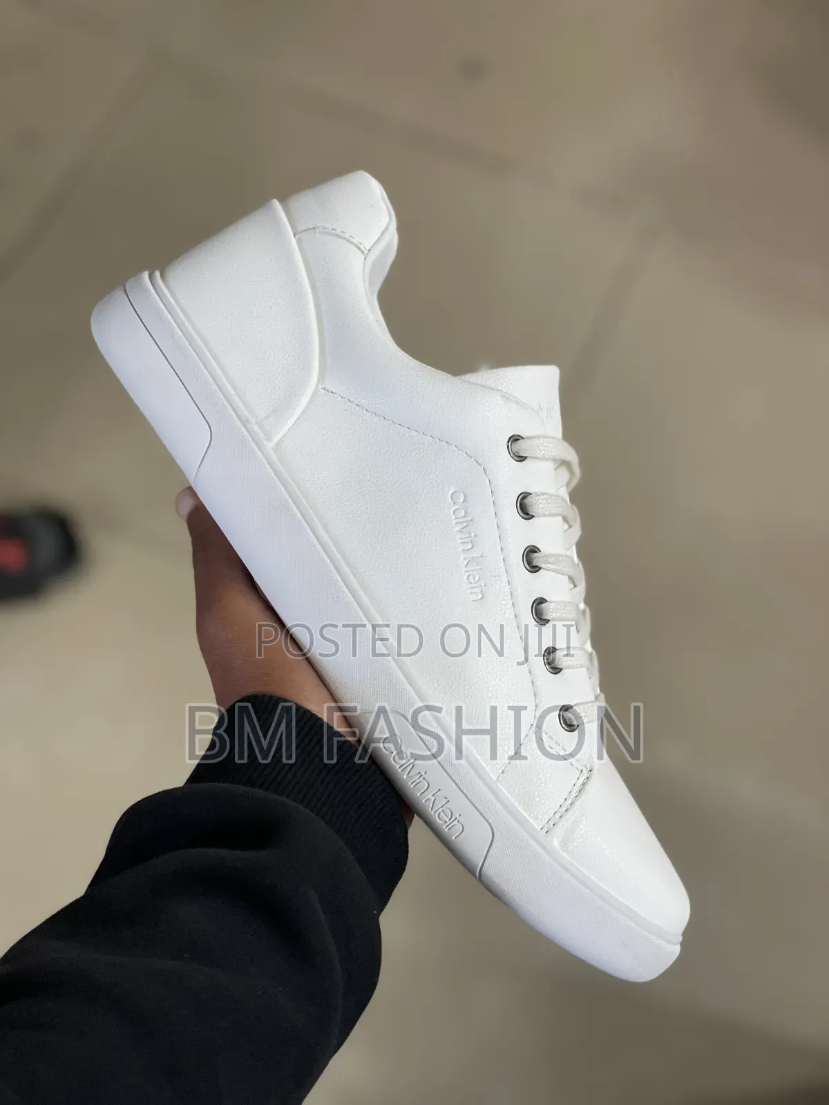 Calvin Klein All-White Flats (Available Now: Dm for Sizes)