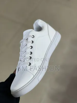 Calvin Klein All-White Flats (Available Now: Dm for Sizes)