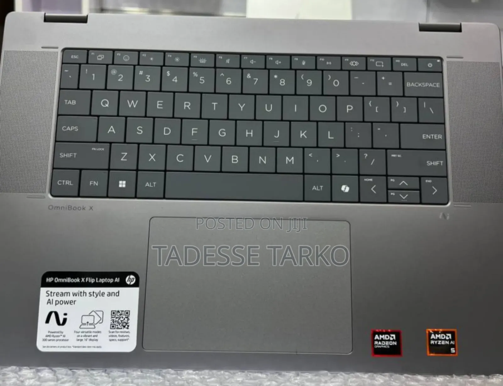 New Laptop HP OmniBook Ultra Flip 16" 16GB AMD Ryzen 5 SSD 512GB