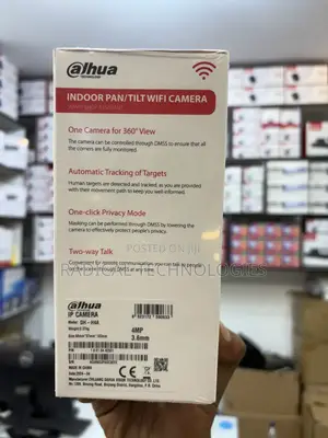 Dahua Wireless 4mp Wifi Security Camera